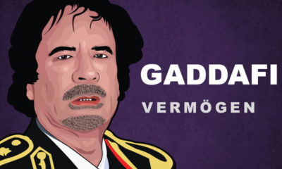 Gaddafi Vermögen und Einkommen