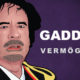 Gaddafi Vermögen und Einkommen